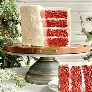 Magnolia Hearth Hand Wooden Farmhouse Cake Stand